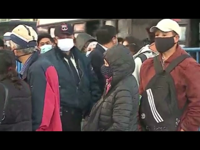 Aglomeraciones en el trasporte público de Quito y Guayaquil - Tuvoz.tv