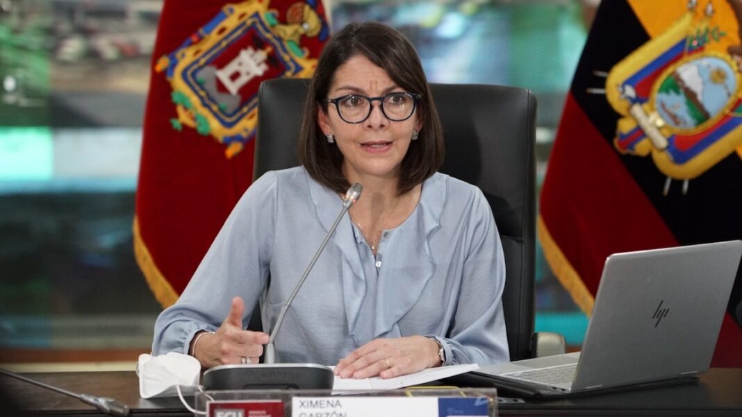 Ximena Garzón Ministra de Salud
