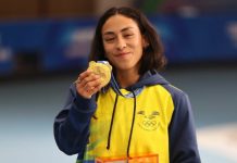 Ecuatoriana Gabriela Vargas gana medalla de oro en mundial de patinaje en China