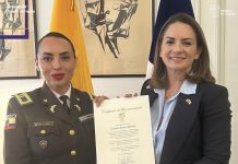 Cristina Ramos, la única mujer ecuatoriana que forma parte de la Interpol