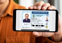 Así puede descargar su licencia de conducir digital completamente gratis Persona revisando la licencia de conducir digital en la app Gob.ec desde su celular