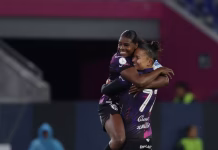 Dragonas goleó en la Copa Libertadores Femenina